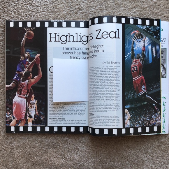 VINCE CARTER & KOBE BRYANT BECKETT BASKETBALL SPORTS CARD PRICE GUIDE OCT 1999 - Picture 8 of 10